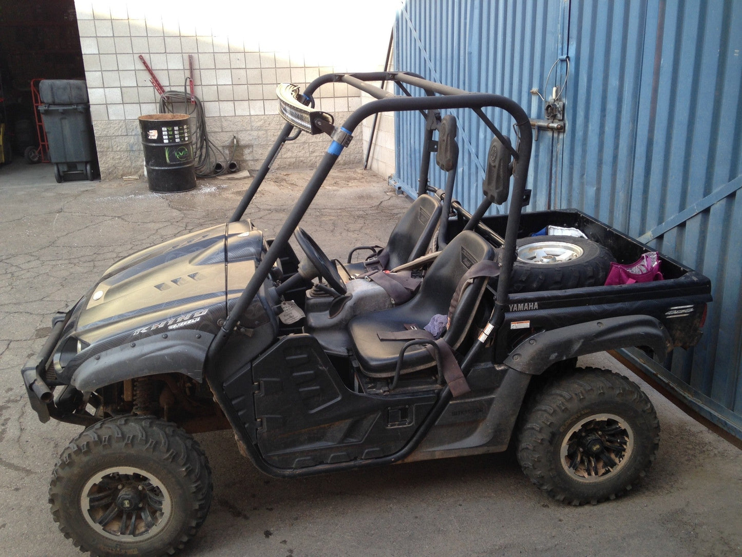 Yamaha Rhino 50 Inch Curved LED Light Bar Brackets