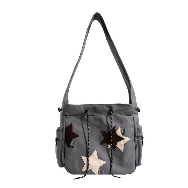 American Retro Large Capacity Messenger Bag