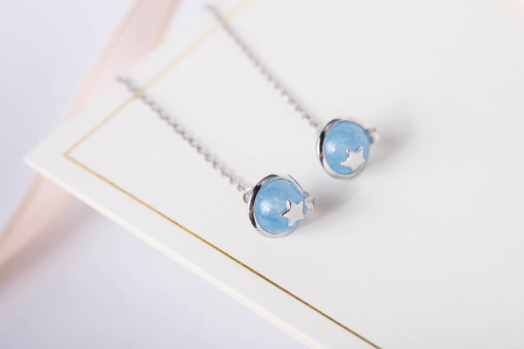 Sterling silver s925 clavicle chain