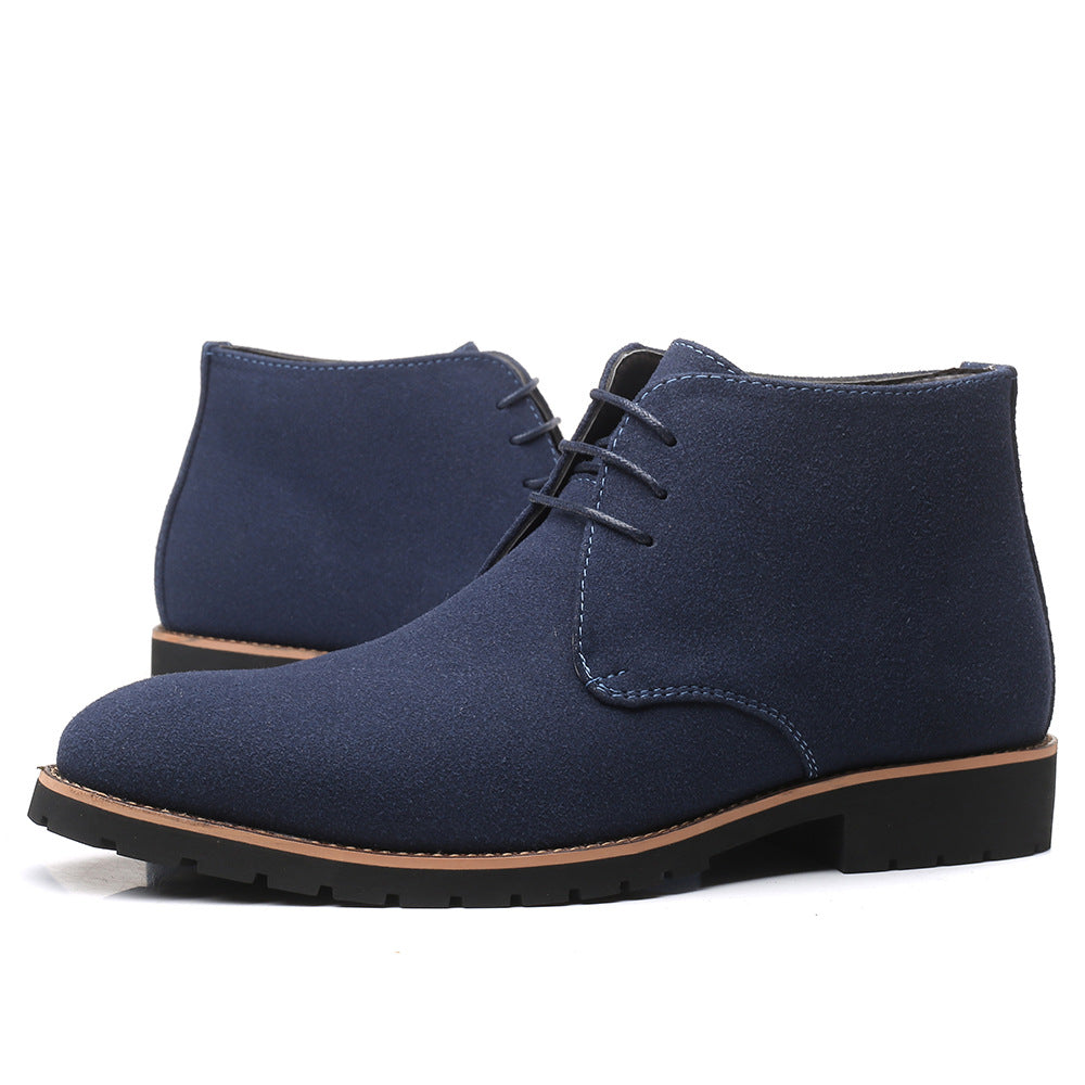 Men's Low-Heel Martin Boots