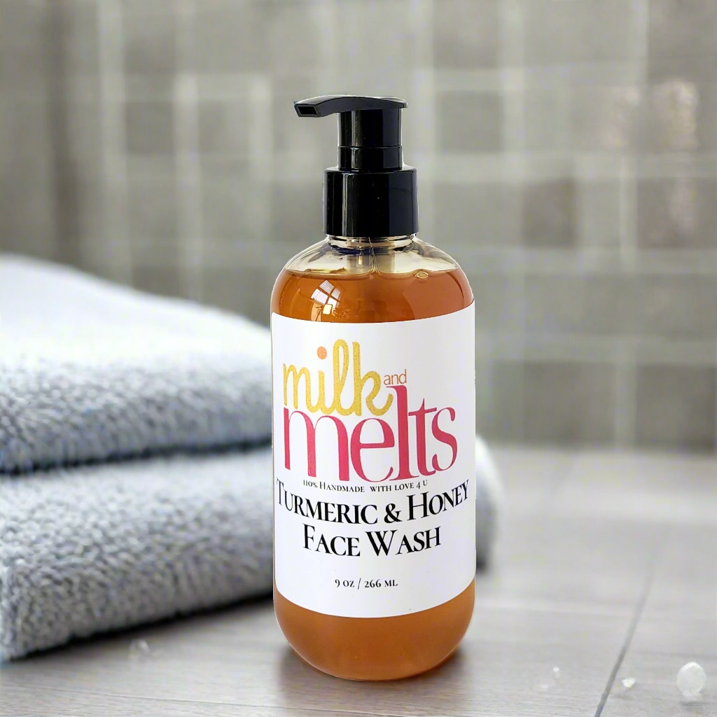 Turmeric Honey Face Wash & Calendula Face Cream Duo
