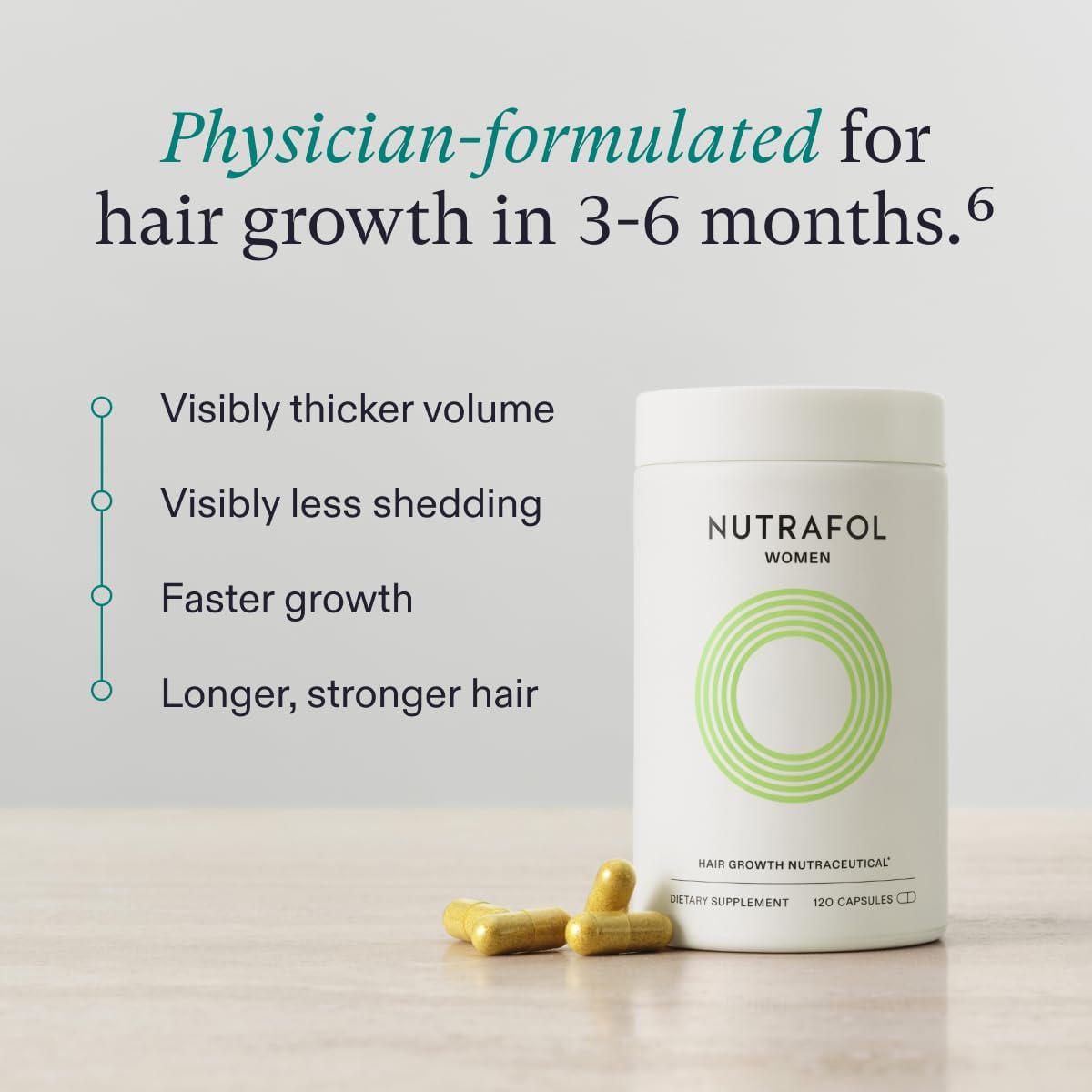 Nutrafol Women's Hair Growth Supplements - Clearance Sale