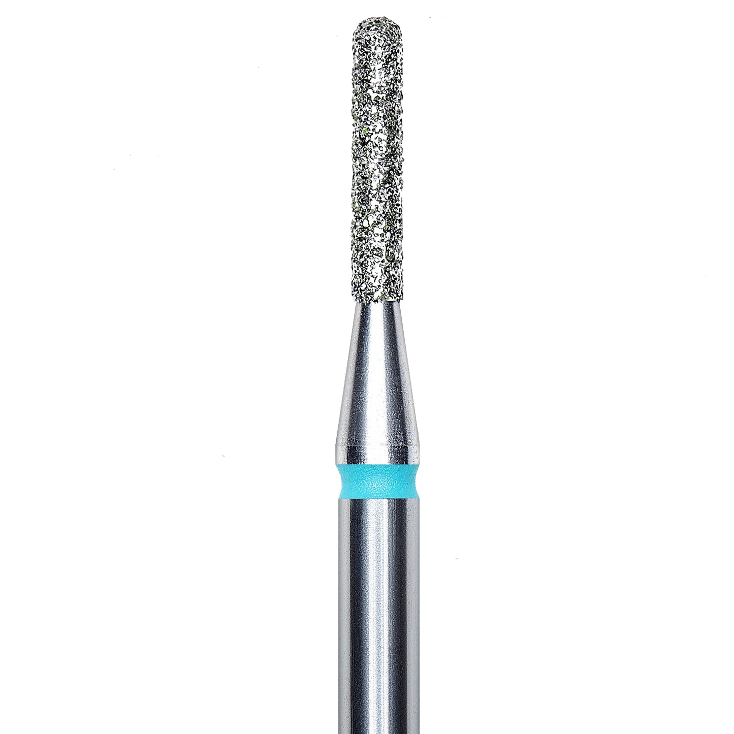 DIAMOND NAIL DRILL BIT, ROUNDED "CYLINDER", BLUE, HEAD DIAMETER 1.4/8MM (FA30B014/8) - STALEKS™