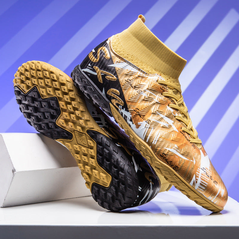 High-top Soccer Shoes For Teens And Children