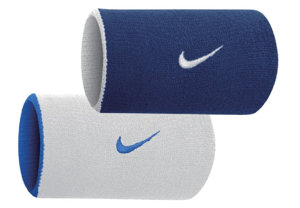 Nike Premier Home and Away Doublewide Wristbands (Varsity Royal/White Osfm)