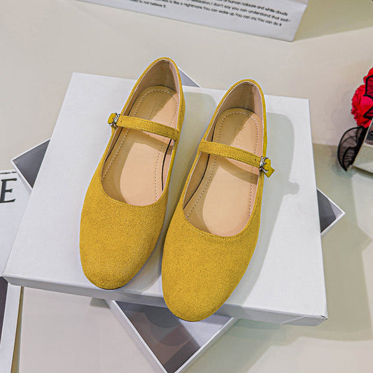 Women's Flat Vintage Mary Jane Pumps