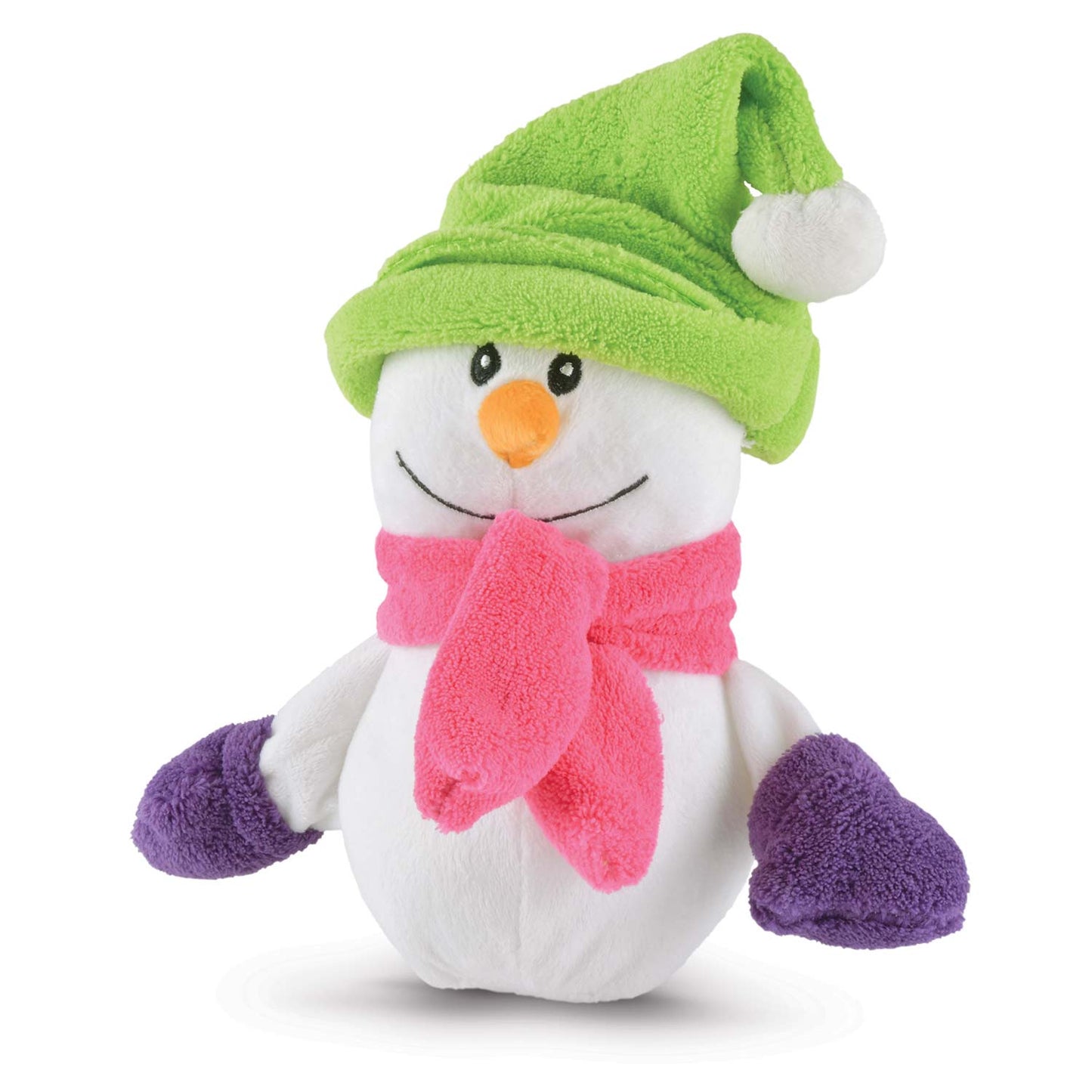 Juguetes para perro con chifle Jeffers Plush Bright Winter Pals, paquete de 3 unidades