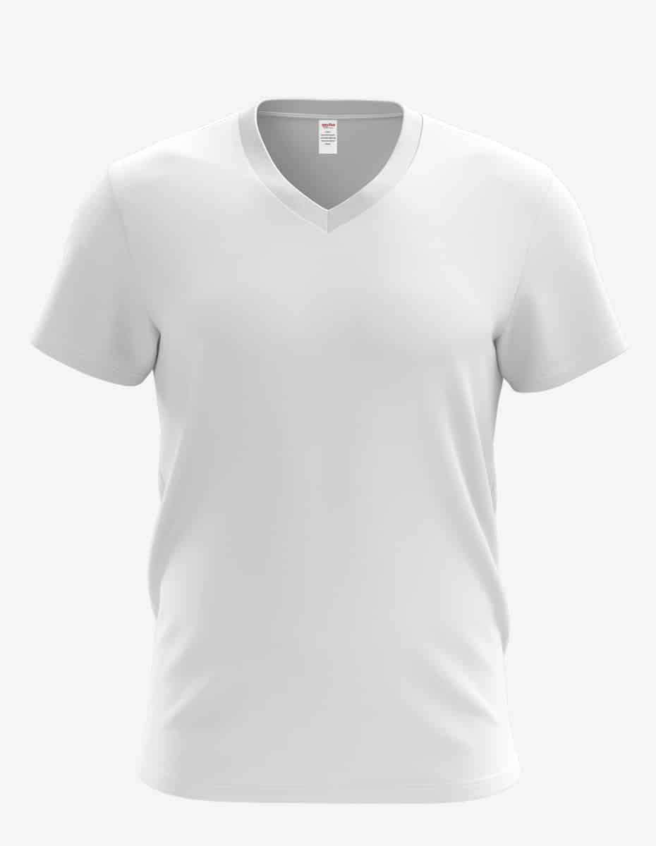 Camiseta de hombre con cuello de pico 3105