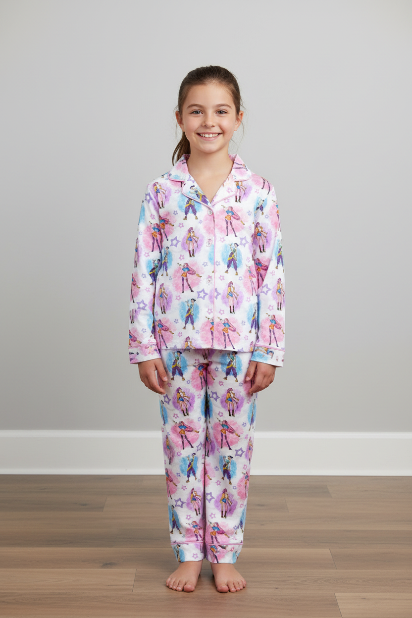 Tweenstyle by Stoopher - Kpop Silky Loungewear Set
