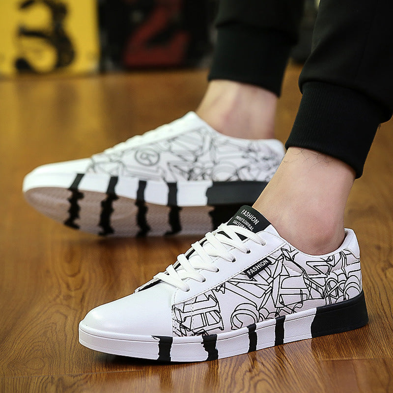 Casual trend canvas shoes fashion sports shoes