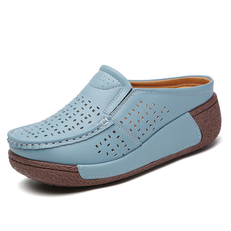 Casual Thick Bottom Slip-On Slippers