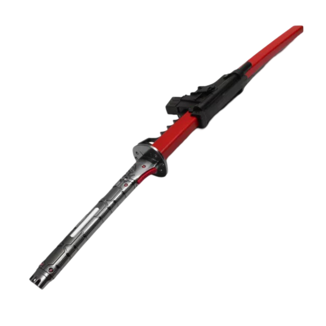 Espada Fantasía Roja de Metal de 39"