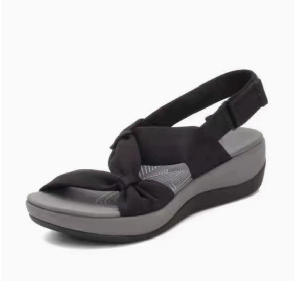 Simple Fish Mouth Trifle Sole Sandals