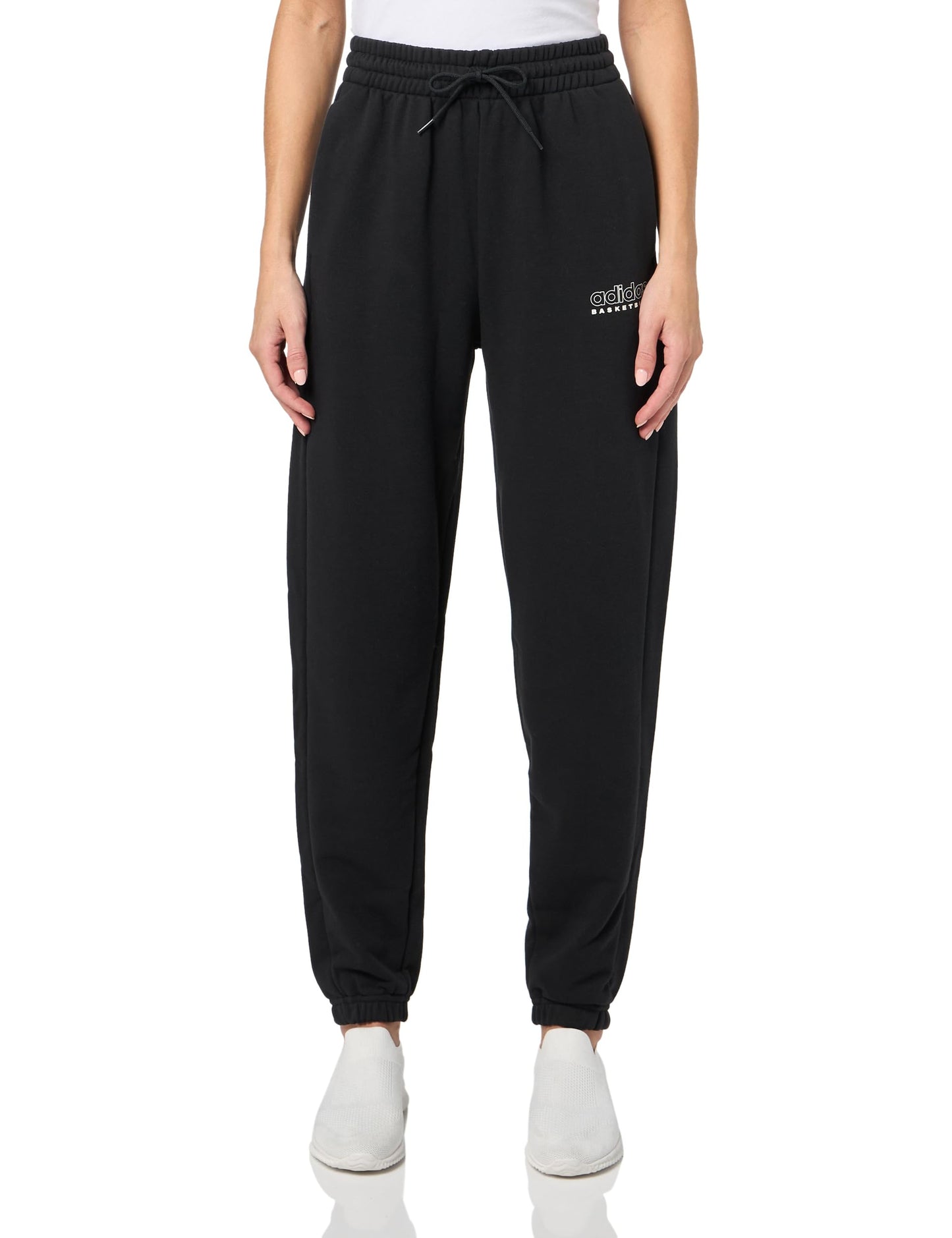 adidas Womens Tall Size Select Basketball Pants Black/Cloud White