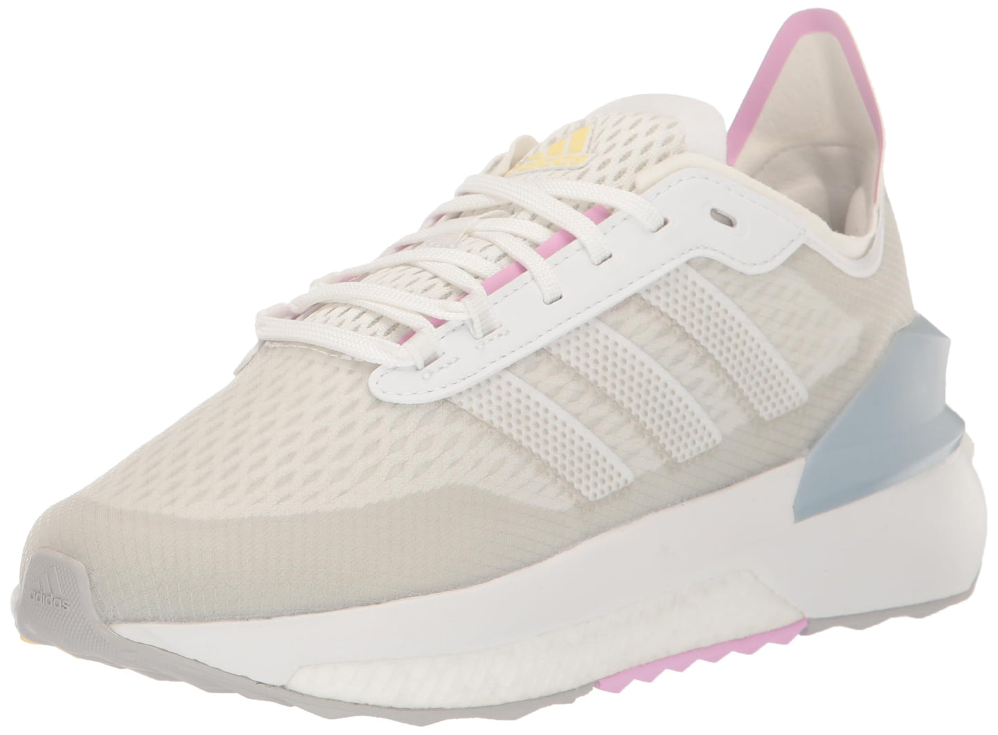 adidas Womens Avryn Sneaker White/White/Wonder Blue 6