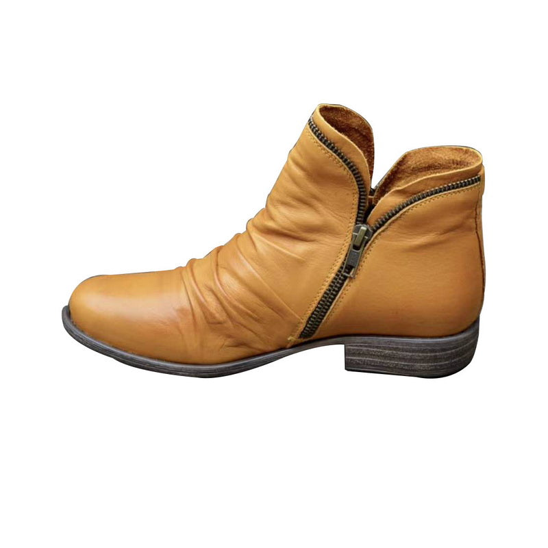 Women's Casual Round-Toe Boots
