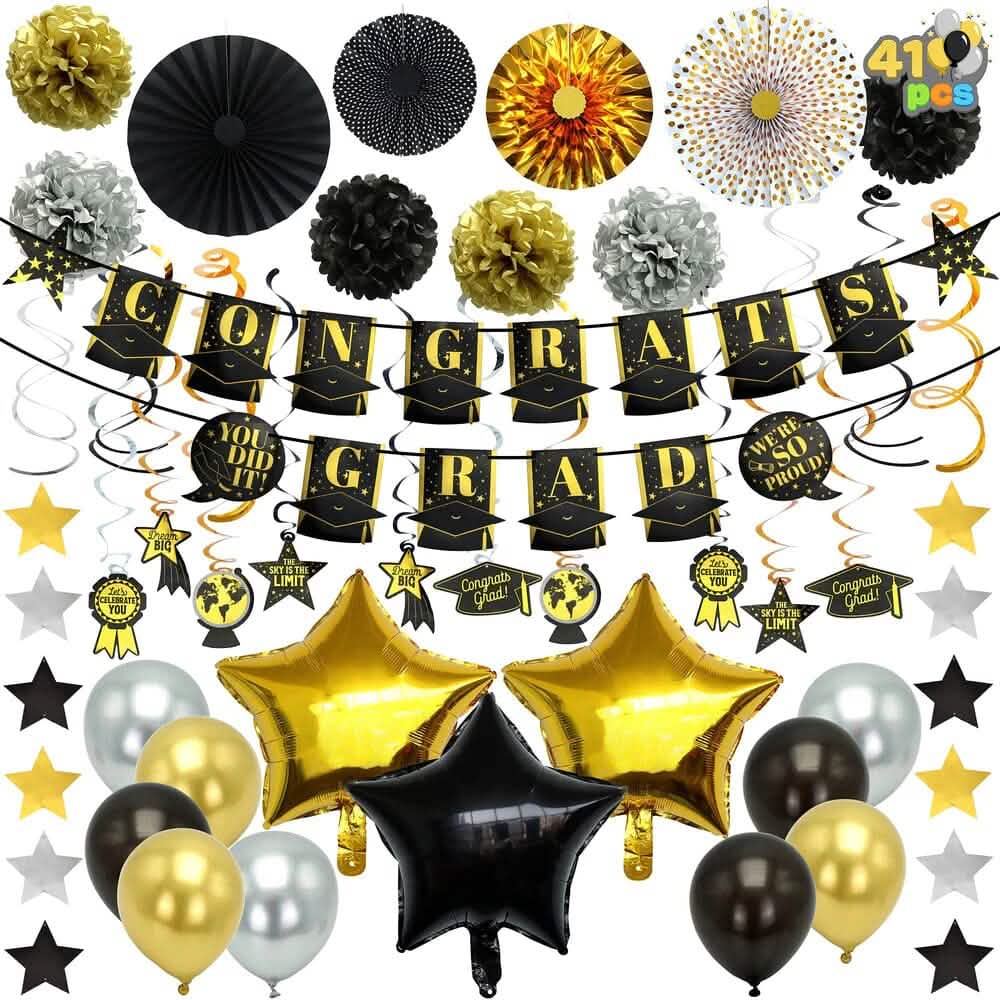 41-Piece: Party Decoration Kit With Balloons