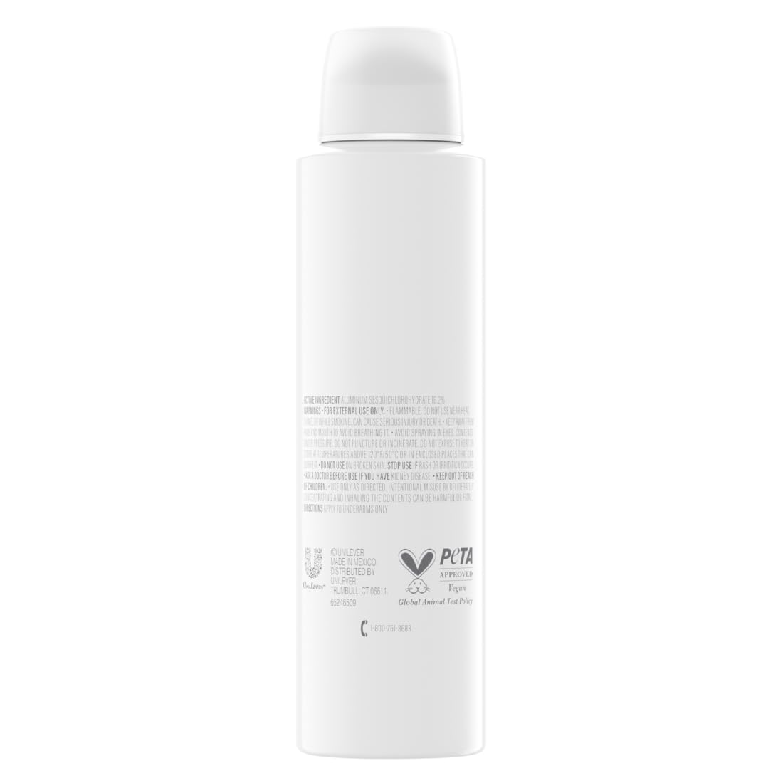 Dove Clinical + Care Antiperspirant Deodorant Dry Spray for Women Soft Sensitive for Sensitive Skin Hypoallergenic 3.8 oz
