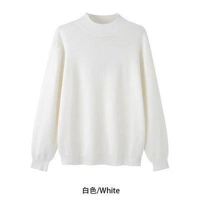 Men's Long Sleeve Warm Mock Neck Sweater