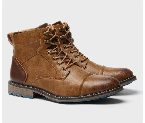 Men's High-Top Martin Boots