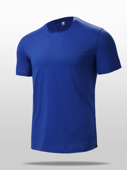 Men's Round Neck Short Sleeve Active T-Shirt