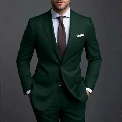Men's Casual Business Two-piece Suit