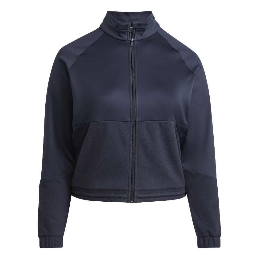 adidas Women's X ZOE SALDANA PRIMEGREEN TRICOT TRACK JACKET (PLUS SIZE) - LEGEND INK