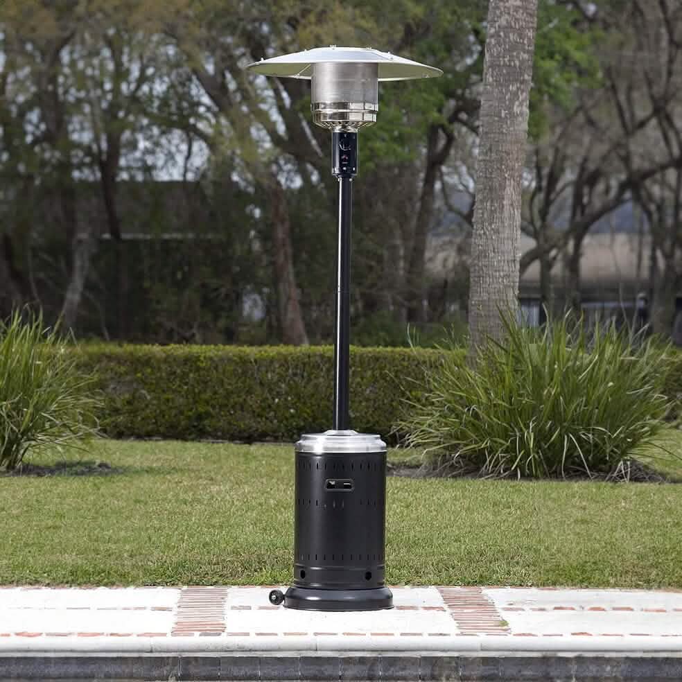 46,000 BTU Outdoor Propane Patio Heater with Wheels