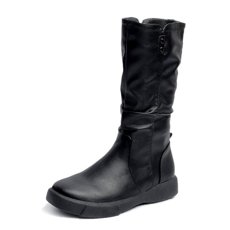 Women's All-Match Non-Slip Middle Boots