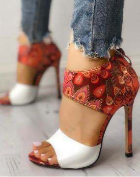 Buckle Stiletto Sandals