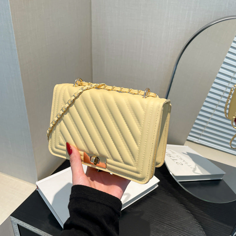 Fashionable Western-style Minimalist Casual Single-shoulder Crossbody Bag See size chart under “more details”