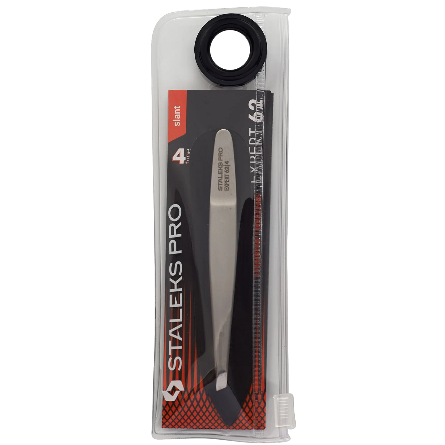 STALEKS PRO EXPERT 62 TYPE 4 EYEBROW TWEEZERS SLANT TE-62/4 - STALEKS™