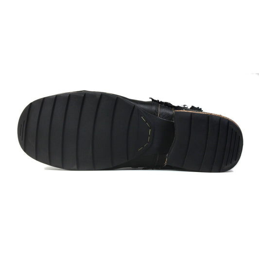 Men's Leather Ankle Boots OS-5008-8-E-F