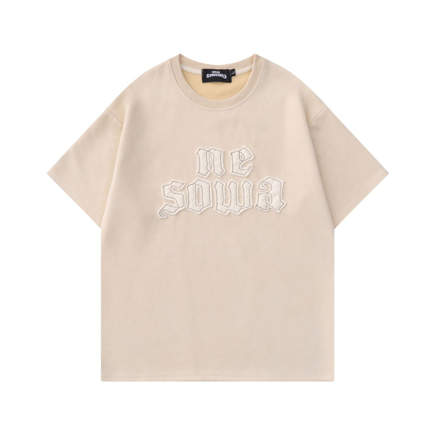 Loose Flame Portrait Print Short Sleeve T-Shirt