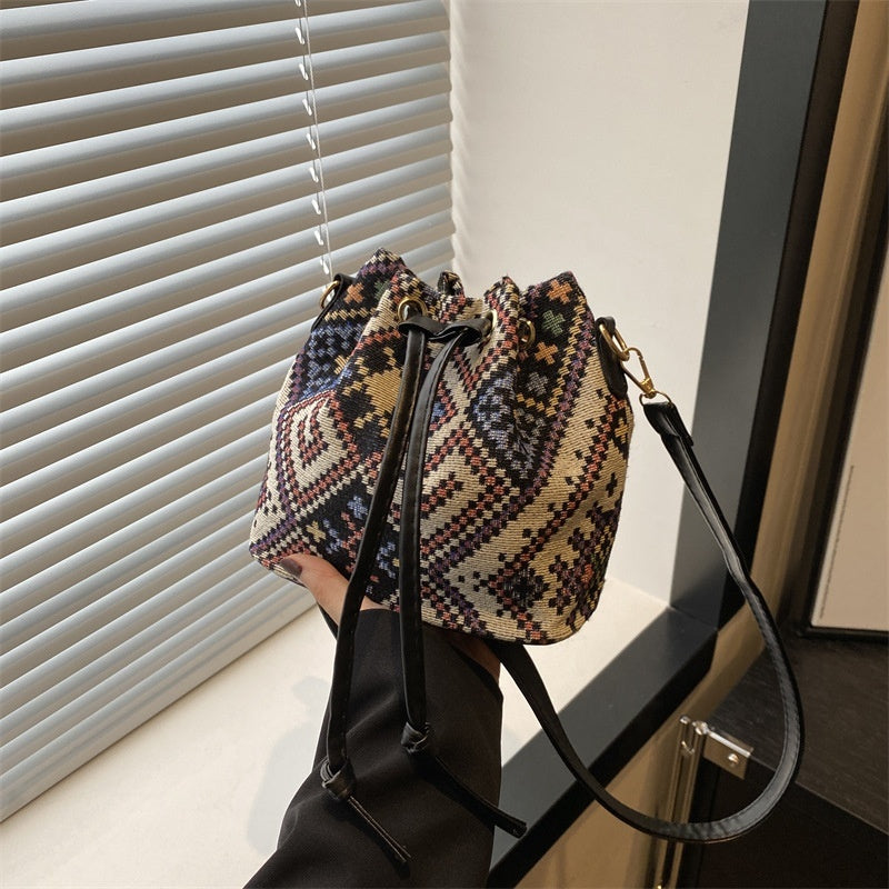Retro Casual Travel Shoulder Crossbody Bag