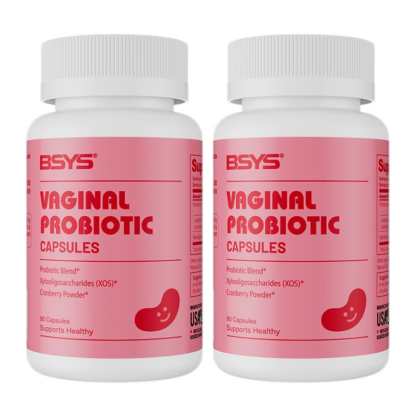 Vaginal Probiotic Capsules Vaginal Health Support Formula Yeast Balance UTI Prevention Aid Menopausal Wellness Vaginal Dryness Relief Antibiotic Support Immune Boost