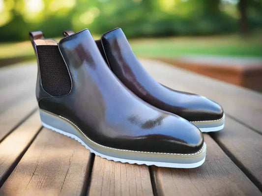 Maurice Boot Calfskin Shoes - Brown