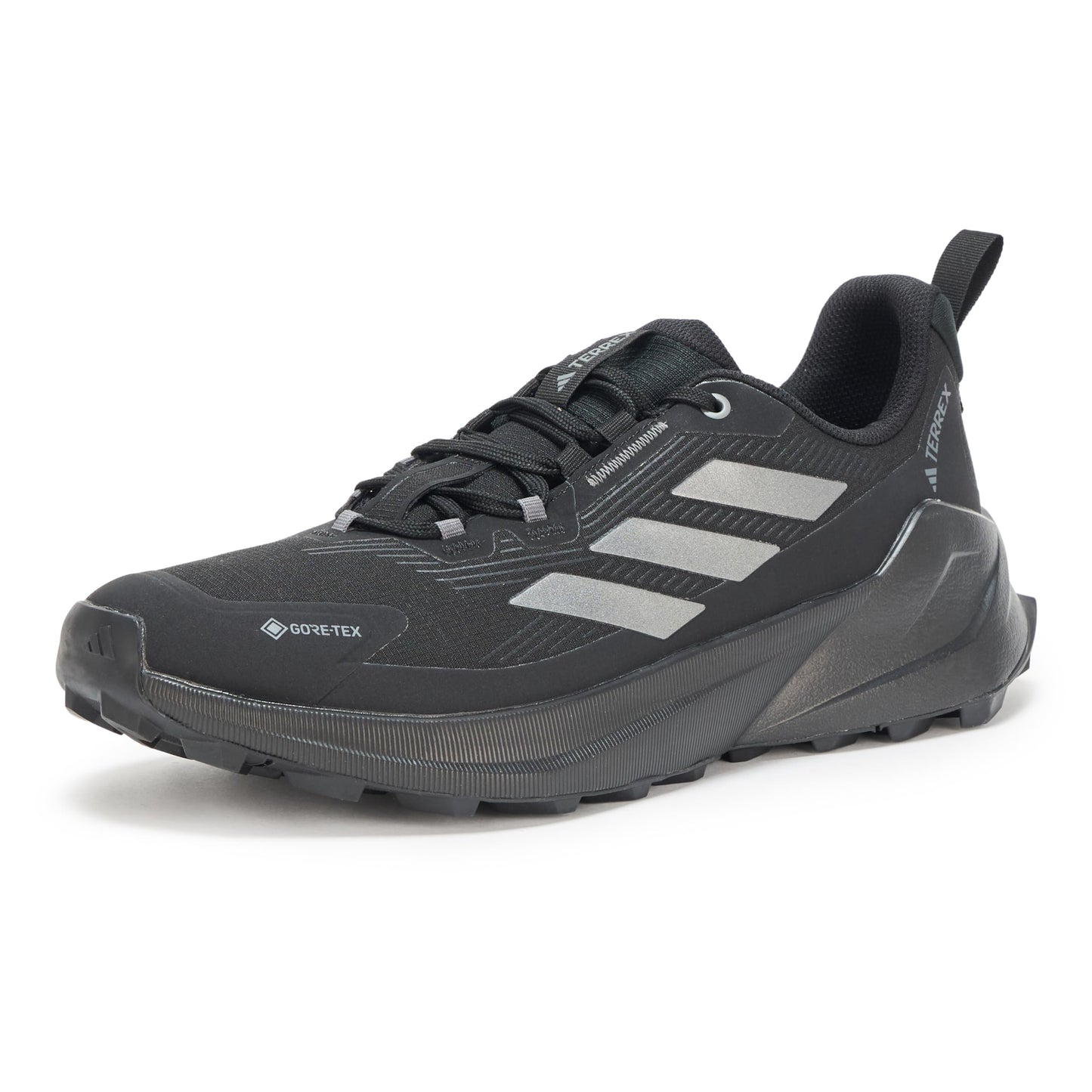 adidas Mens Terrex Trailmaker 2 Gore-TEX Hiking Sneaker Black/Black/Grey 7
