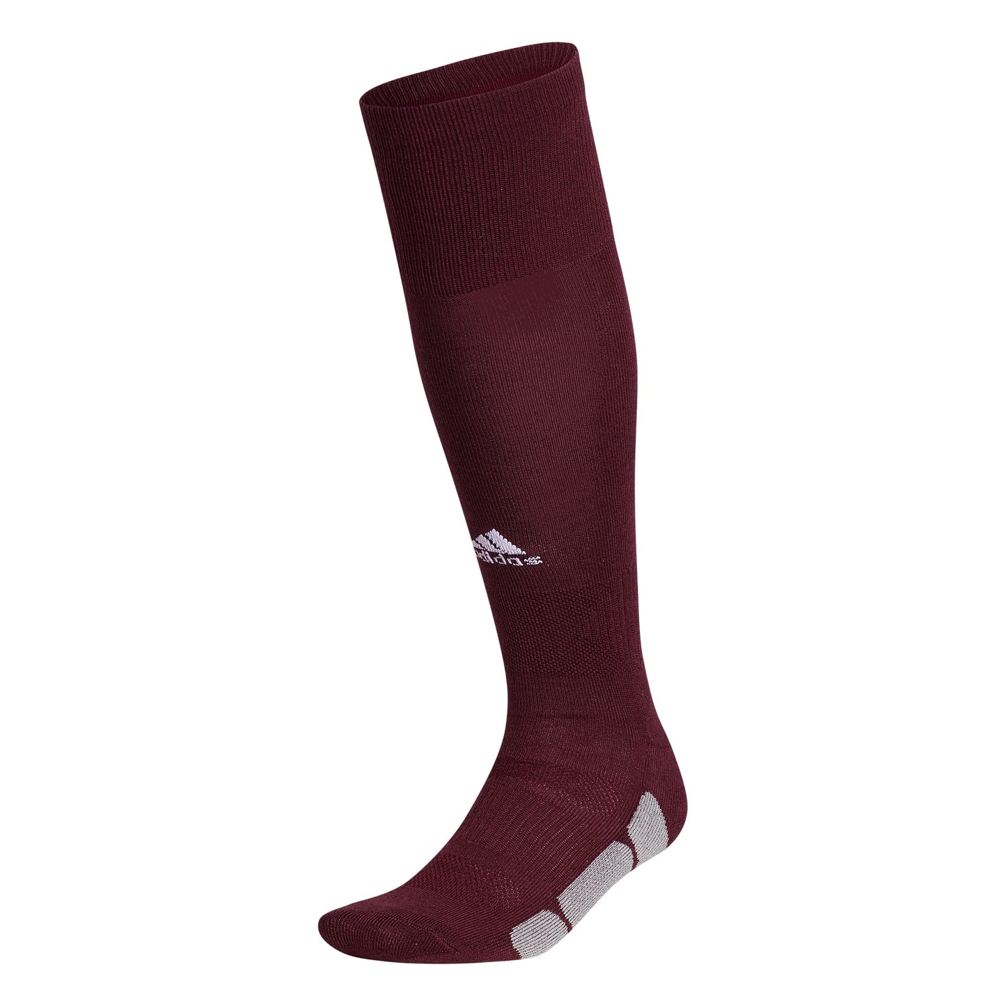 adidas Utility All Sport Over The Calf (OTC) Socks (1-Pair) Team Maroon/Light Onix Grey/White X-Small