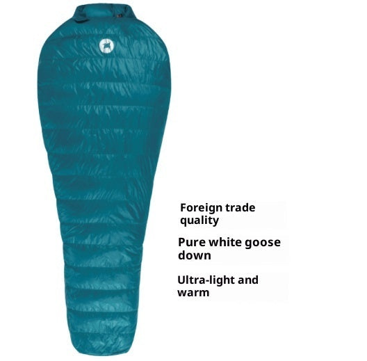 Outdoor Travel Thickened Warm Autumn And Winter Portable Down-filled Sleeping Bag
