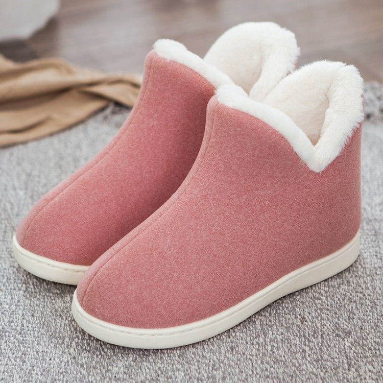 Maternity hairy shoes