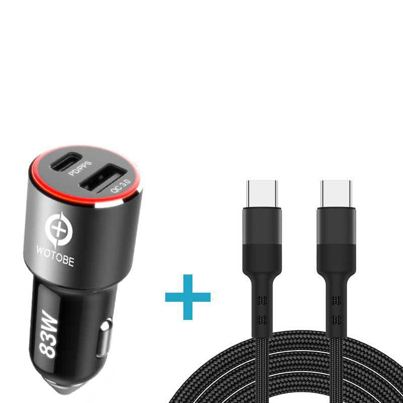 83W car charger