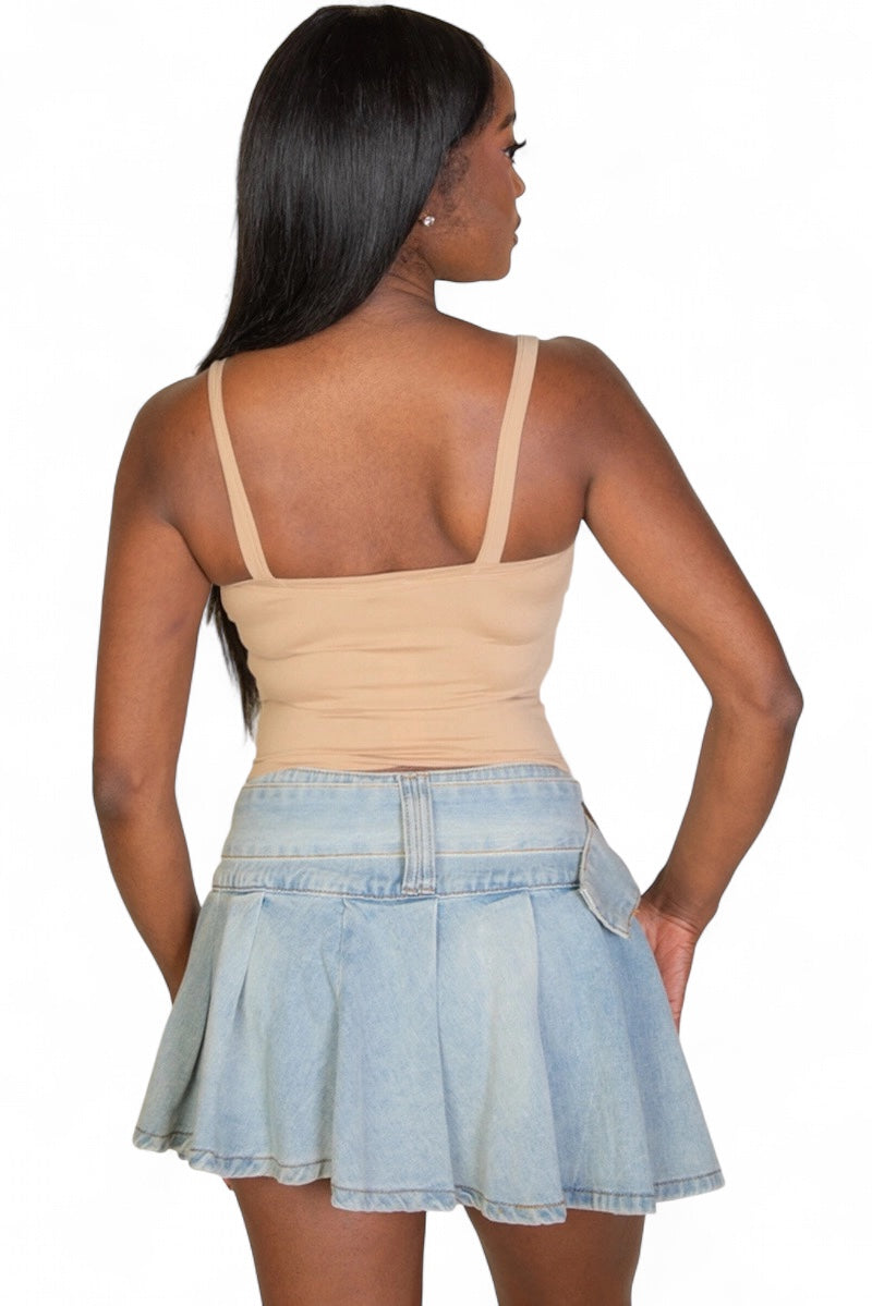 Solid Strap Tank Top {BT5515}