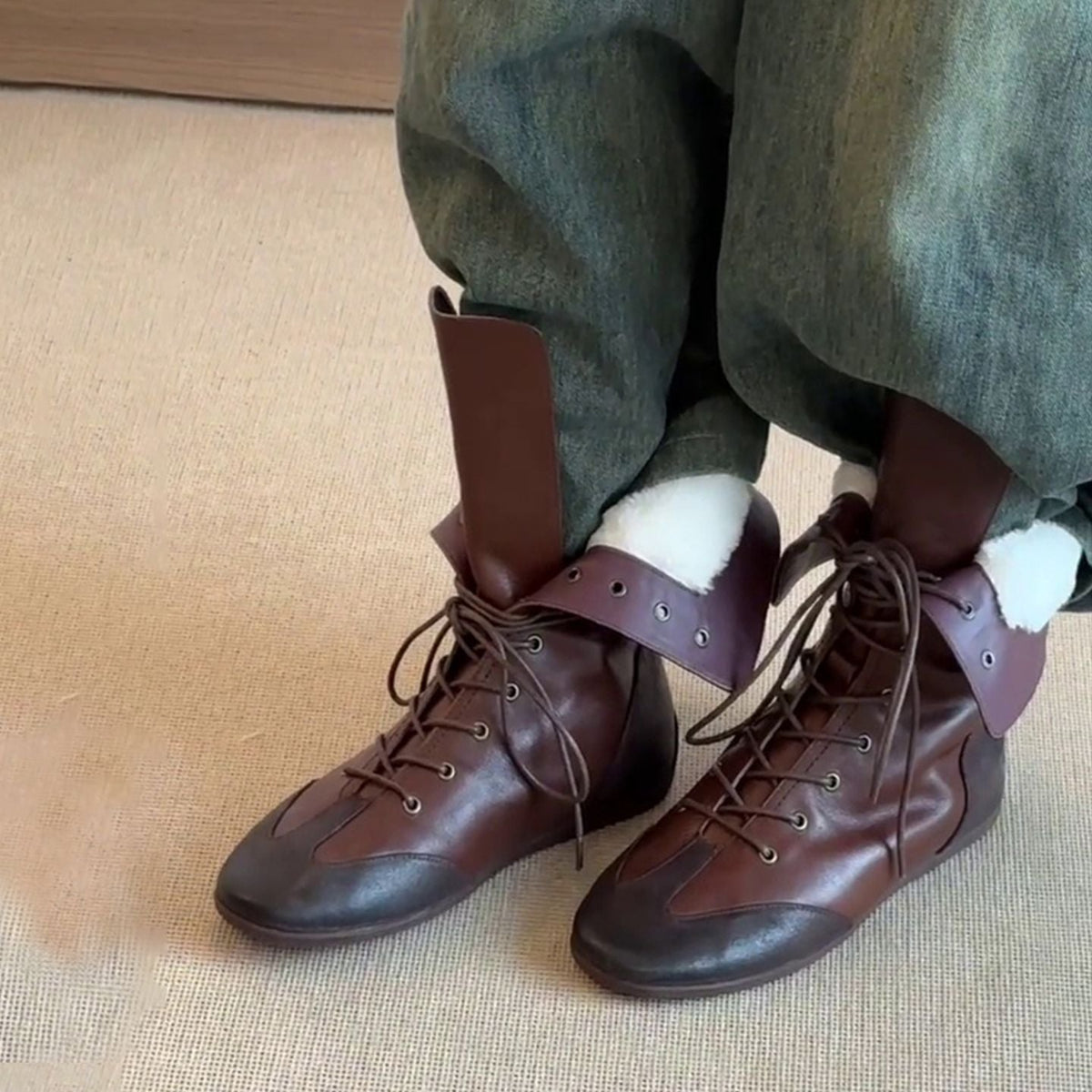 Stylish Vintage-style Personalized Boots For Women