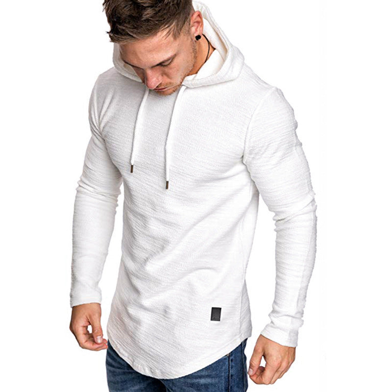 Sudadera con capucha ajustada para hombre