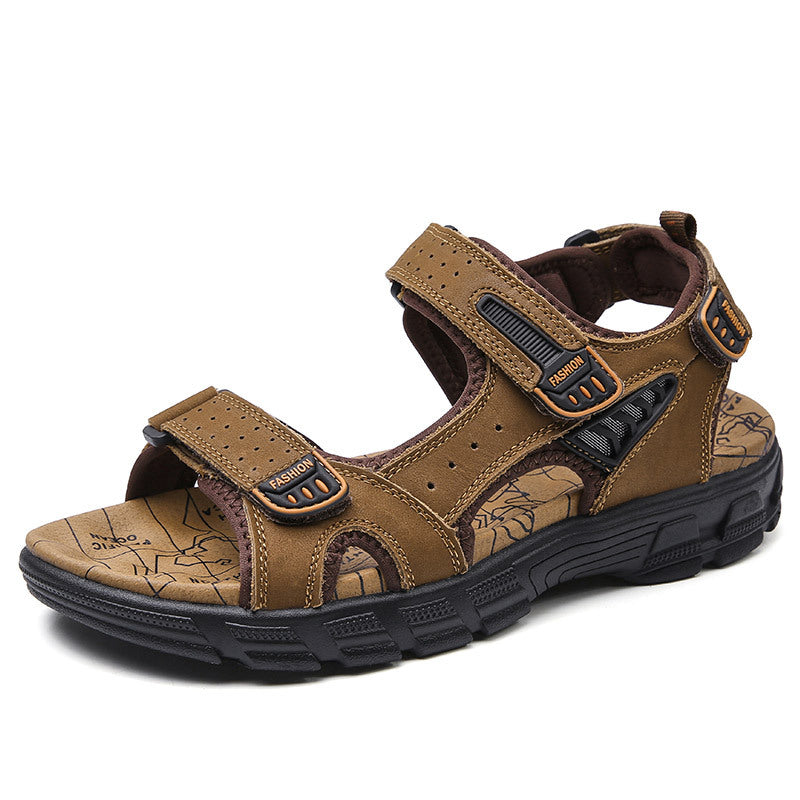 Men's Platform Open-Toe Casual