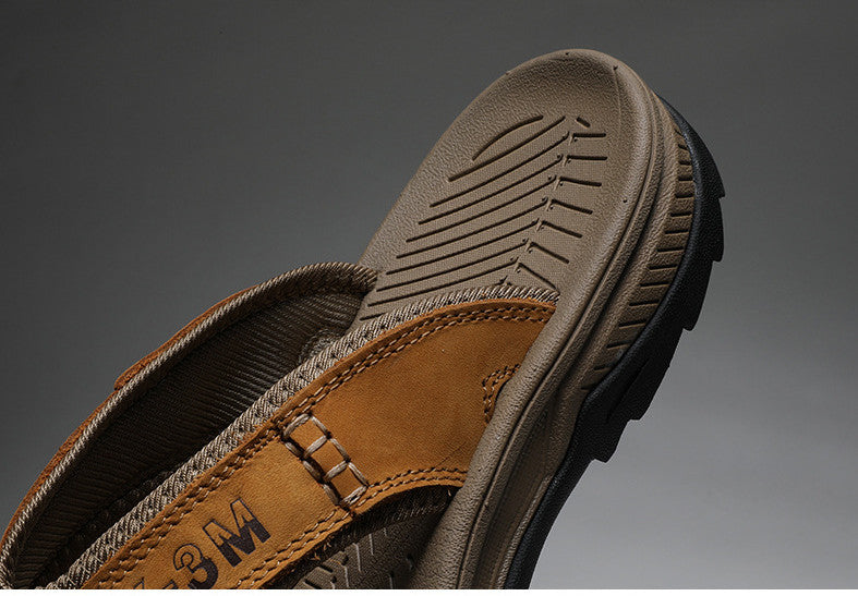Men's Casual Leather Sandals