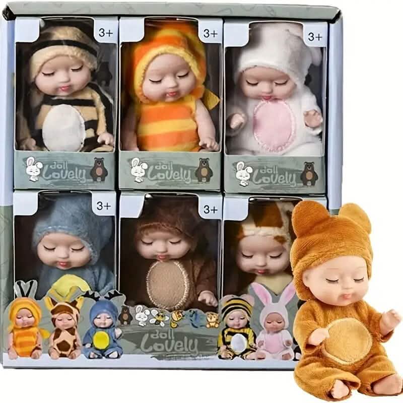 6-Piece Set: Princess Doll Gift Box