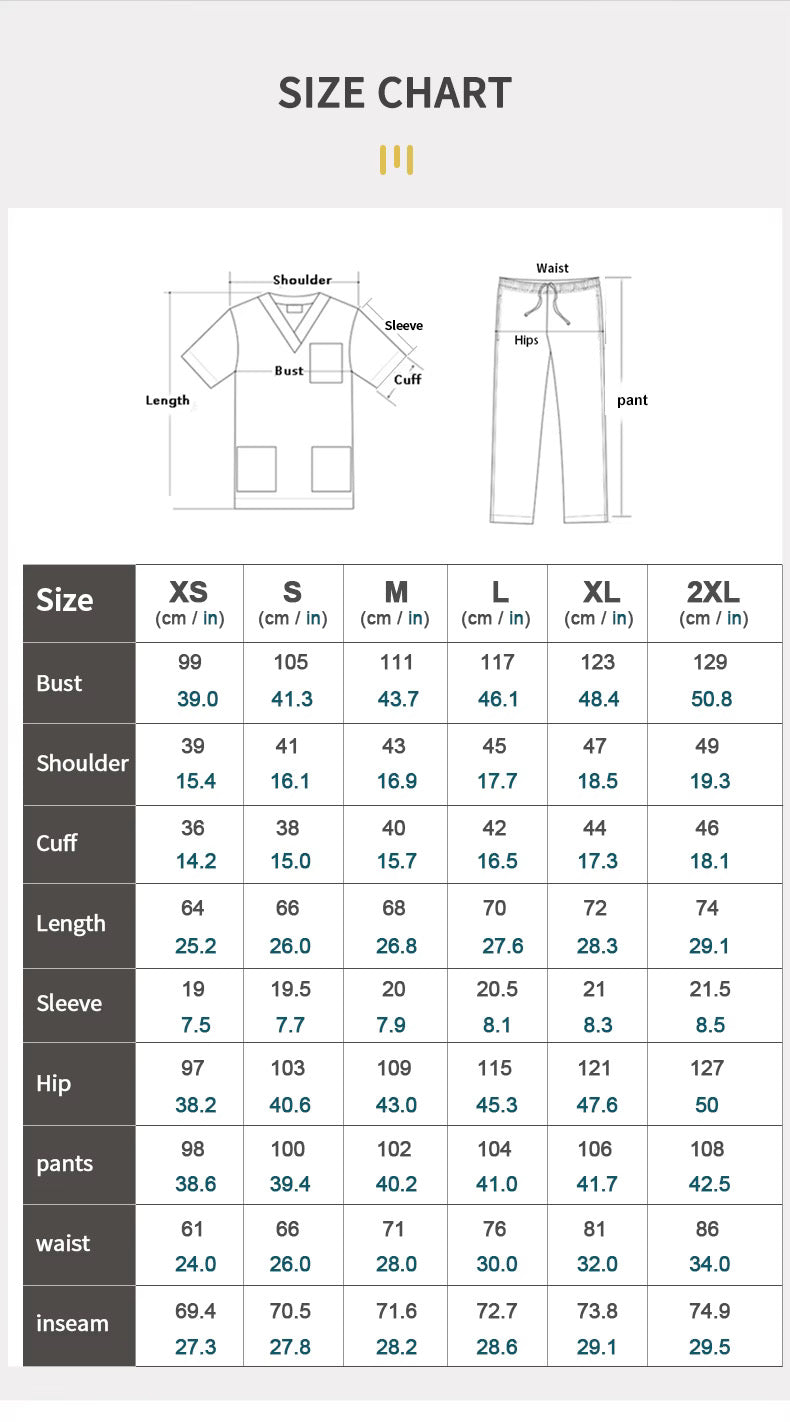 Pantalones quirúrgicos Jogger MJ (Unisex)