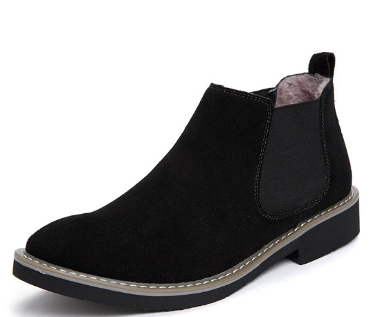 Invisibly Heightened Casual Suede Wedges